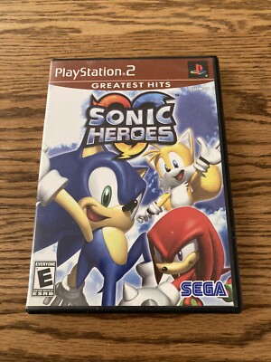 Sonic Heroes pour PS2 (version européenne, complet) - Jeux vidéo