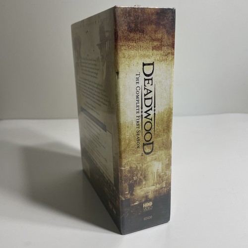 Deadwood Season 1 DVD Box Set New Sealed HBO Ian McShane Western Drama Complete - Picture 4 of 5