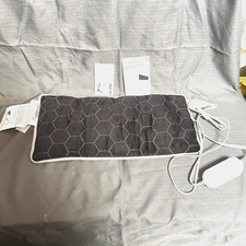 Sharper Image Calming Heat Massaging Weighted Heating Pad 4 Lb