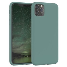 Custodia in silicone per Apple iPhone 11 Pro Max custodia cellulare protezione back cover verde