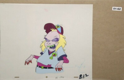 Beetlejuice Original Production Drawing And Cel 51-62 Used Cond.
