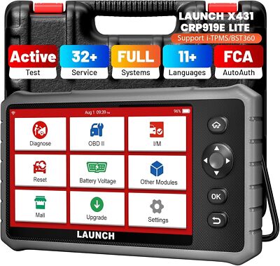 Launch CRP919E Lite OBD2 Diagnosegerät Profi Kfz-Codeleser Alle System +32 Reset