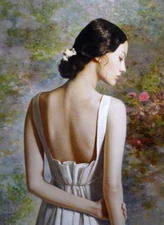 High Quality Oil Painting beautiful woman Handpainted Art on canvas Wall Decor