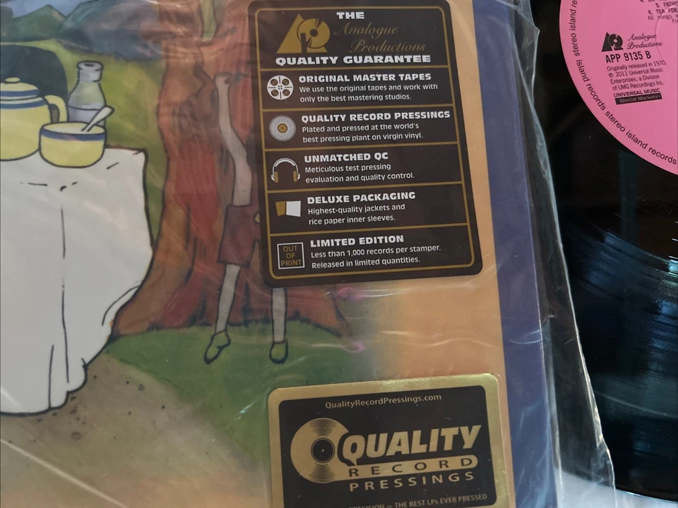 Cat Stevens TEA FOR THE TILLERMAN Audiophile 200g Vinyl LIKE NEW Analogue MINT! - Image 2 of 4