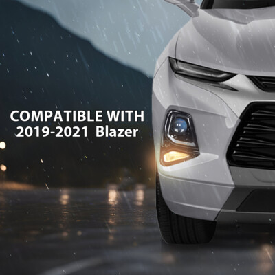 DNA Motoring For 19-21 Chevy Blazer Passenger Right RH Side Black Projector HID Headlight Lamp