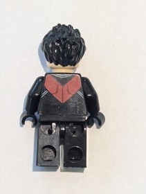 Lego Nightwing (sh085) Red Eyes Minifigures DC Super Heroes (from set 76011)