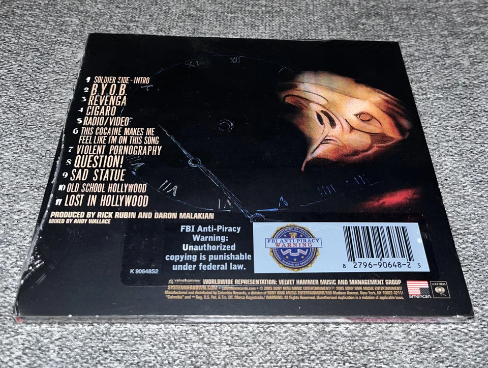 Mezmerize by System of a Down (New CD)⭐️Buy Any 3 Get 1 Free⭐️ - Image 2 of 2