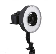 300 Bulbs LED Ring Light For Studio Lighting On-Camera Camcorder DSLR 5500K