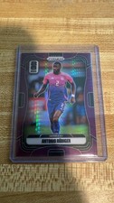 2026 Panini Prizm FIFA World Cup #61 Antonio Rudiger Purple Hyper Prizms #/299