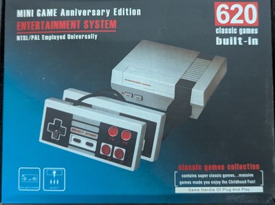 Mini Game System. Anniversary Edition. 620 Classic Games Built In