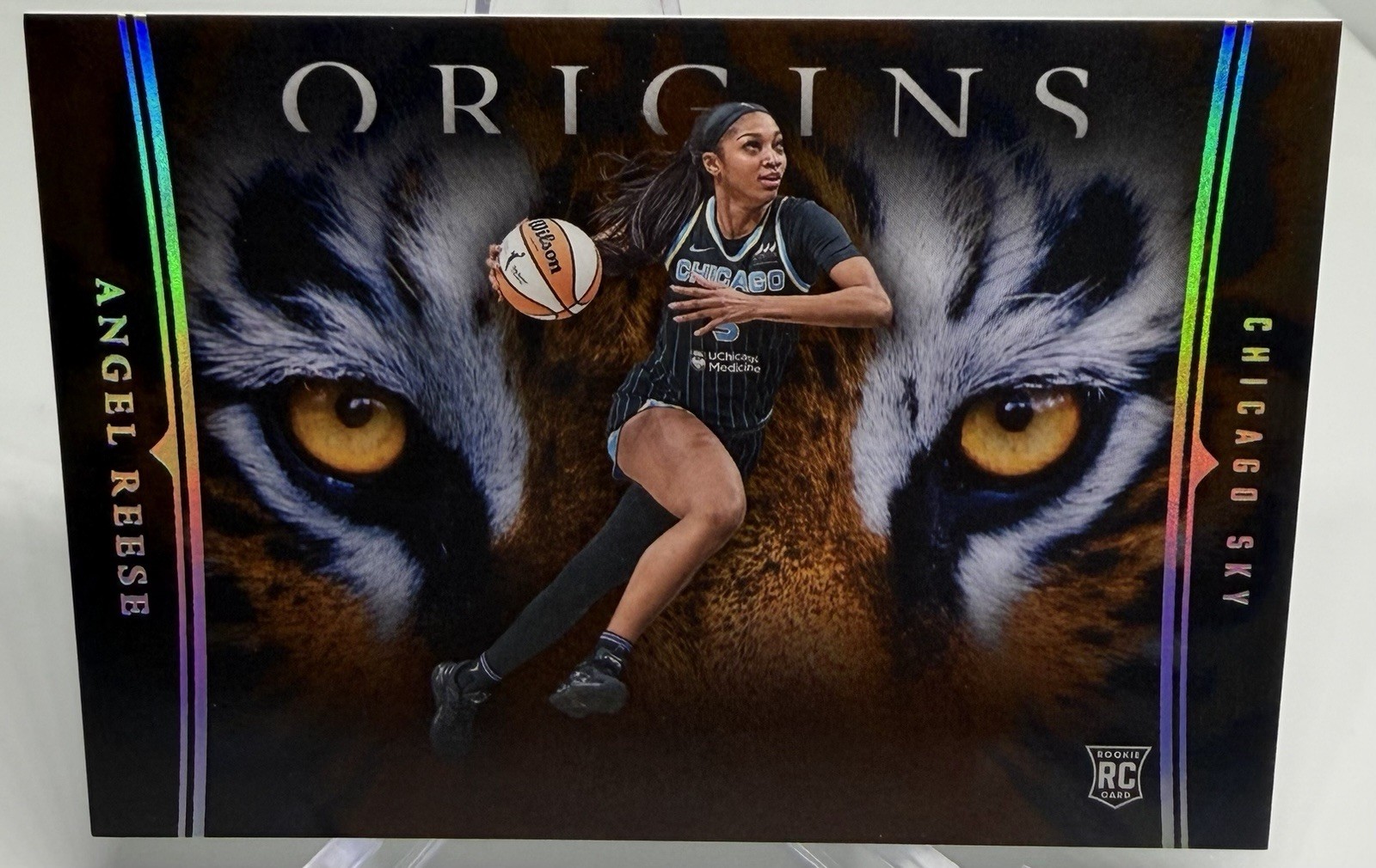 2024 Panini Origins WNBA - Angel Reese #5 Tiger Eyes Case Hit SSP