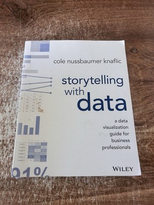 Storytelling with Data: A - Paperback, by Nussbaumer Knaflic Cole - Good