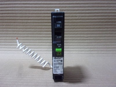 NEW Square D QOB QOB120AFI 1 Pole 20 Amp 120v Bolt On Circuit Breaker Arc Fault