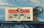 Monopoly Mini Board Game Keychain Vintage Official Product. Parker Brothers