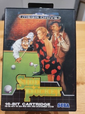 Side Pocket Sega Mega Drive Game / CIB Komplett mit Anleitung