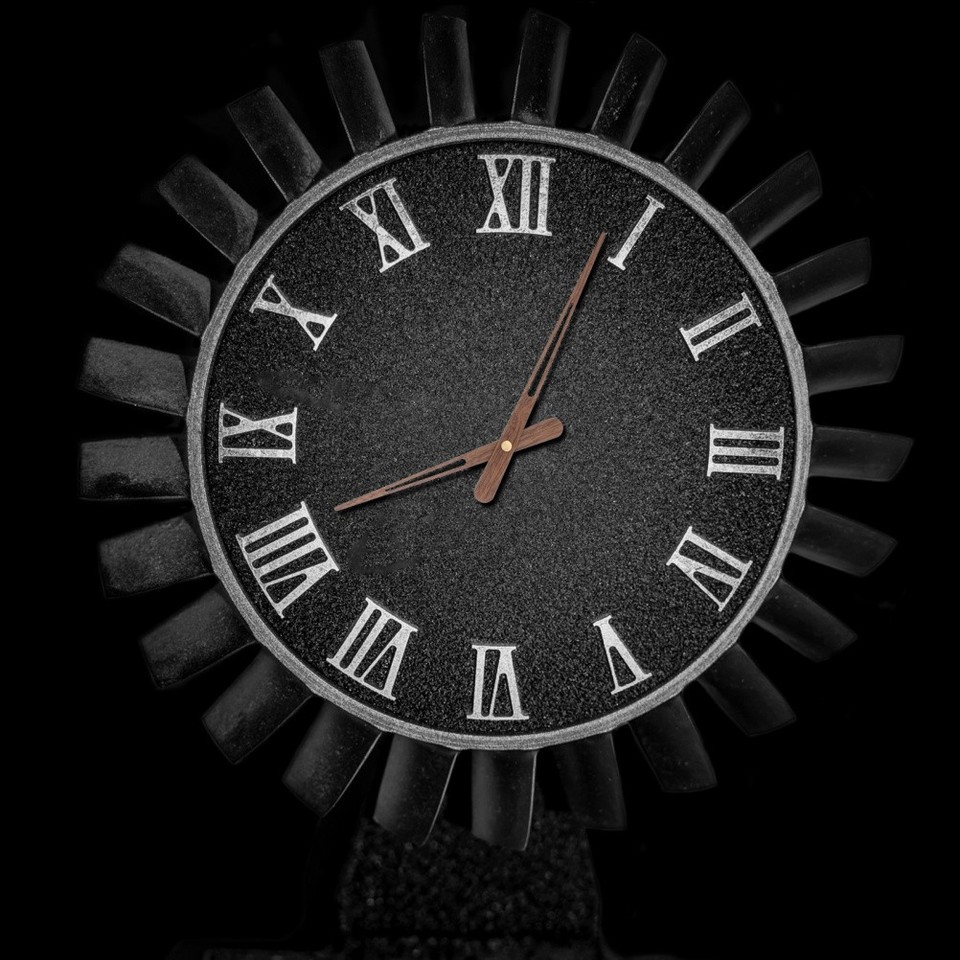 5Pcs Wooden Clock Hands Dark Brown Durable DIY Clock Parts for Home ...