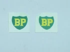 Set of 2 BP tow body labels (R&L) for Matchbox Lesney 13d Kew Dodge Wreck Truck