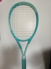 HEAD hard tennis racket mint green with case