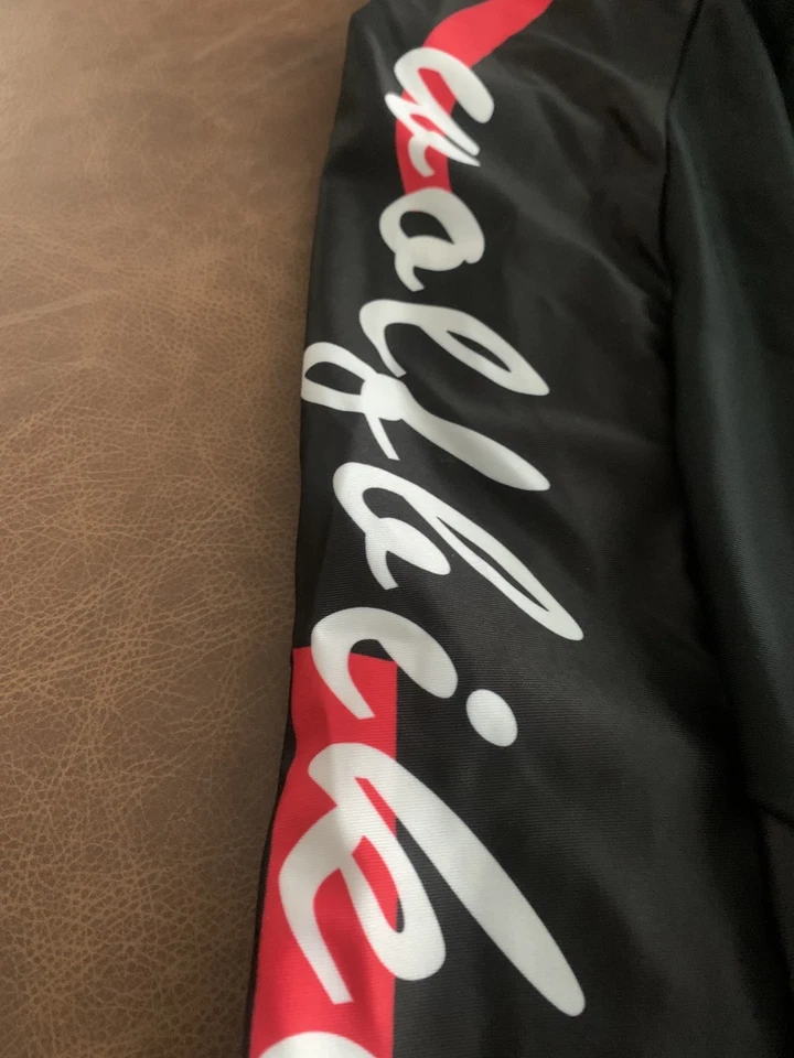 Pantalones cortos de ciclismo Wolfbike negros y rojos acolchados para bicicleta para hombre talla XL Foto 2 de 4