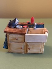 Peter Fagan/Colourbox, Cat, Home Sweet Home, Kitchen Sink Cat, HS212.