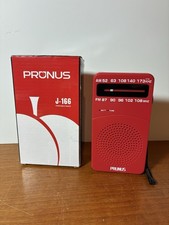 PRUNUS J-166 Small AM FM Radio Portable Transistor Radio Battery Operated