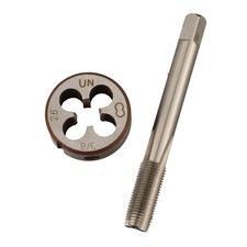 3/8-26 UNS Tap & Die UNF Machine Thread Tap And Round Thread Die Right Hand HSS