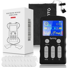 Tens Unit Electric Pulse Massager Muscle Stimulator Therapy Pain Relief Machine