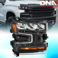 For 2019-2022 Chevy Silverado 1500/1500 LTD Passenger Right Side Headlight Lamp