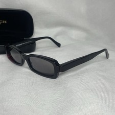 Face A Face Paris Paper Col 400 Sunglasses Deep Dark Red Hand Made in France