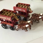 2 X EXC LESNEY MATCHBOX MODELS 12 HORSE DRAWN LIPTONS TEA OF YESTERYEAR