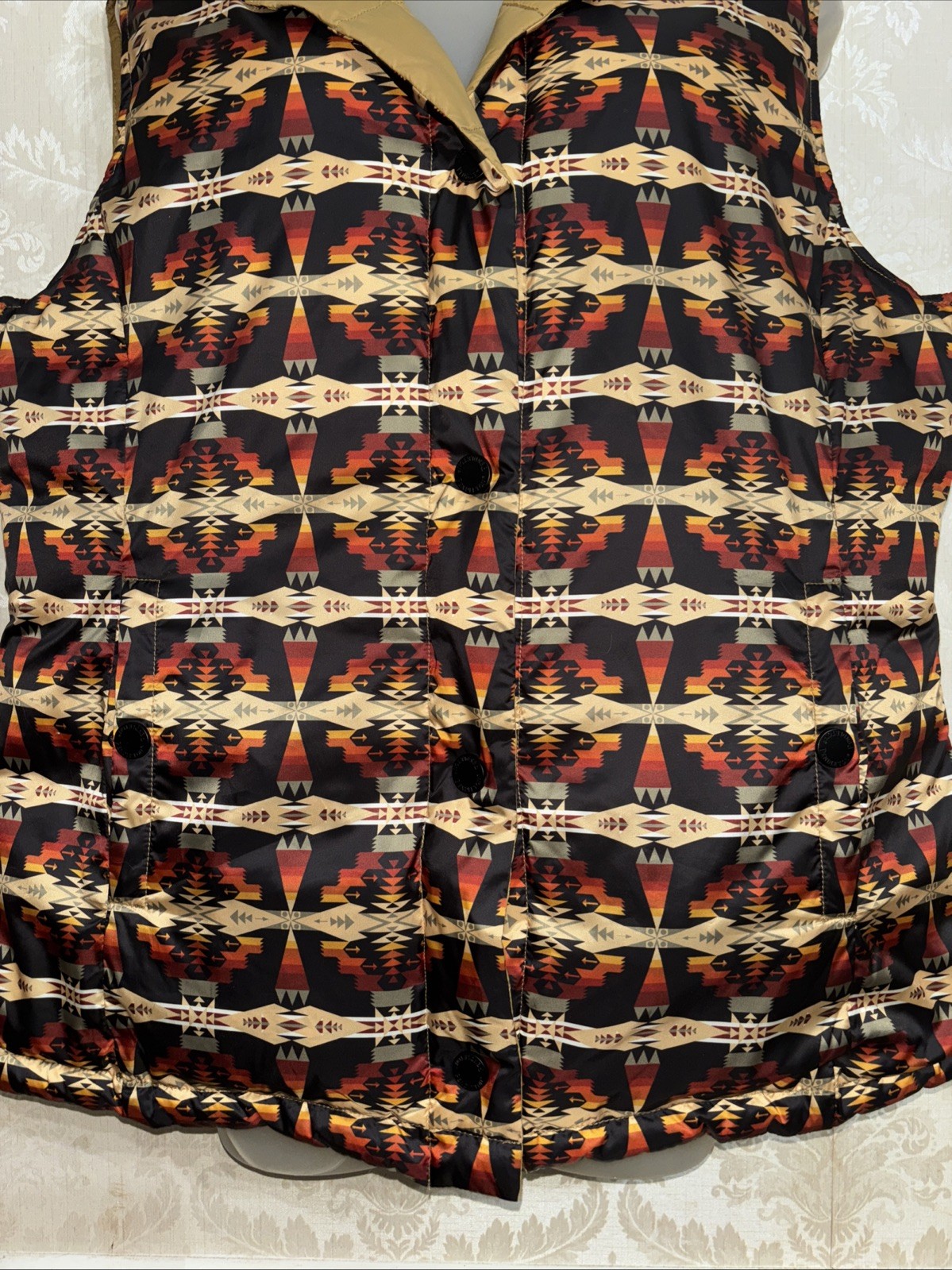 Pendleton Down Filled Zip Front Sleeveless Vest  … - image 4