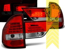 LED R�ckleuchten Heckleuchten f�r BMW E83 X3 rot weiss chrom