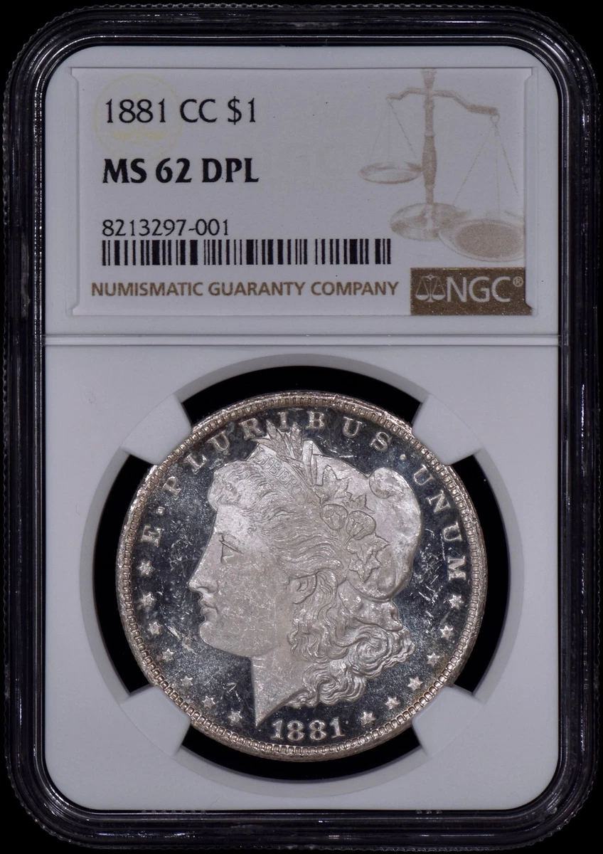 アメリカ　銀貨　1881-S　モルガン　シルバーダラー　PCGS MS 62 MS 62 Graded 1881 Year Morgan US Dollars (1878-1921) for sale | eBay
