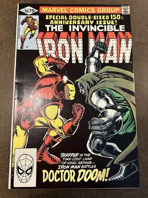 Iron Man #150 (Marvel 1981) John Romita Jr. Iconic Cover - Iron Man Vs. DR. DOOM