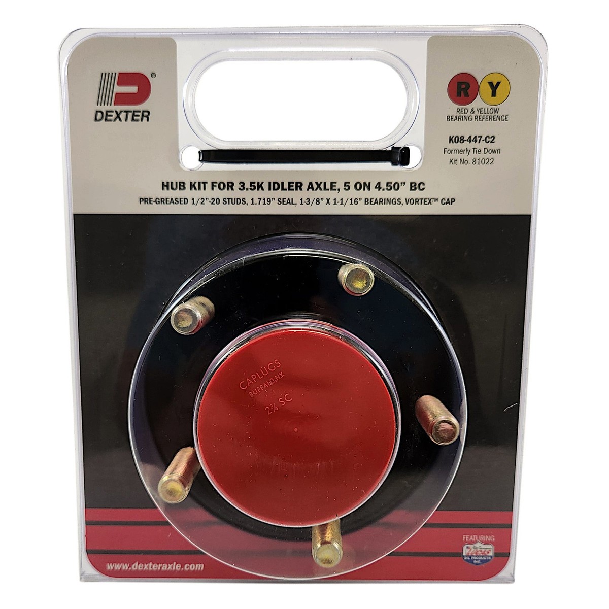 Dexter Vortex Axle Hub 1750# 5-Stud #K08-447-C2 | eBay