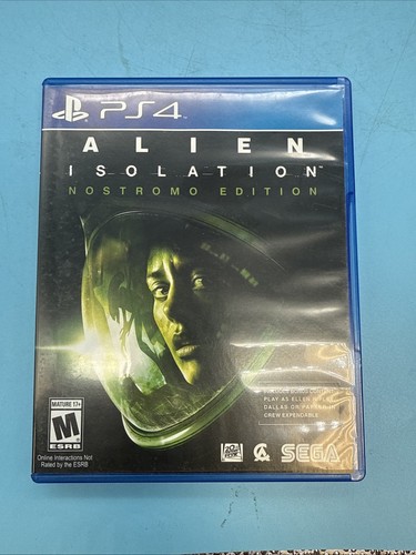 Alien: Isolation (Sony PlayStation 4, 2014) TESTED FREE SHIPPING #E