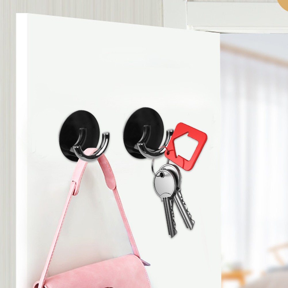 Stainless Steel Zinc Alloy Adhesive Hanger Hang Door Wall Kitchen Bathroom Bla
