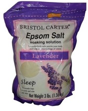 Bristol Carter Epsom Salt Soaking Solution Lavender Bath Salts