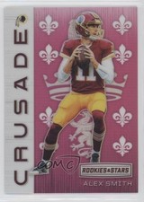 2018 Panini Rookies & Stars Crusade Pink 70/85 Alex Smith #CRU-16 7l6