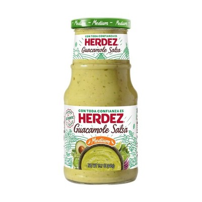 Herdez Guacamole Salsa Medium, 15.7 oz