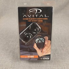 Avital 3100 1-Way Car Alarm Security System Keyless Entry New Sealed