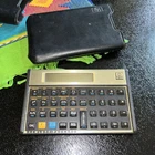 Vintage HP 12C Financial Calculator Gold Color Hewlett Packard Tested Working