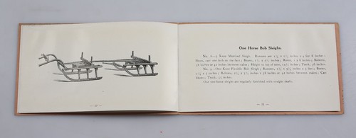 Vintage Bob Sleighs Catalog Evans Manufacturing Co. Hammond New York 1890s - Picture 8 of 9