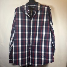Gitman Bros Plaid Button Down Shirt Mens Long Sleeve Made in USA Cotton L NWOT