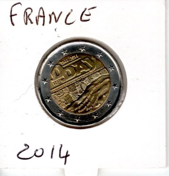 PIECE 2 EURO FRANCE 2014 - NEUVE D. DAY - Photo 1/1