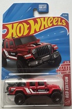 2026 Hot Wheels Red Edition 212 20 Jeep Gladiator 14250