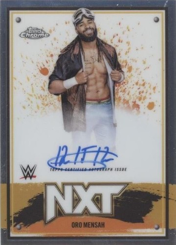 2025 Topps Chrome WWE #90 Oro Mensah X-Fractor B16R3C76 | eBay