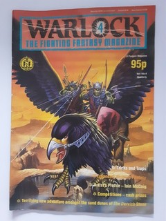 WARLOCK THE FIGHTING FANTASY MAGAZINE ISSUE 4 1985 STEVE JACKSON