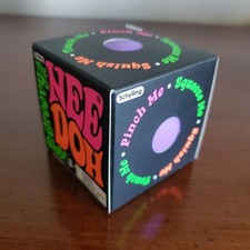 Schylling NEEDOH The Groovy Glob Classic, Squishy, Stress Ball, Purple New