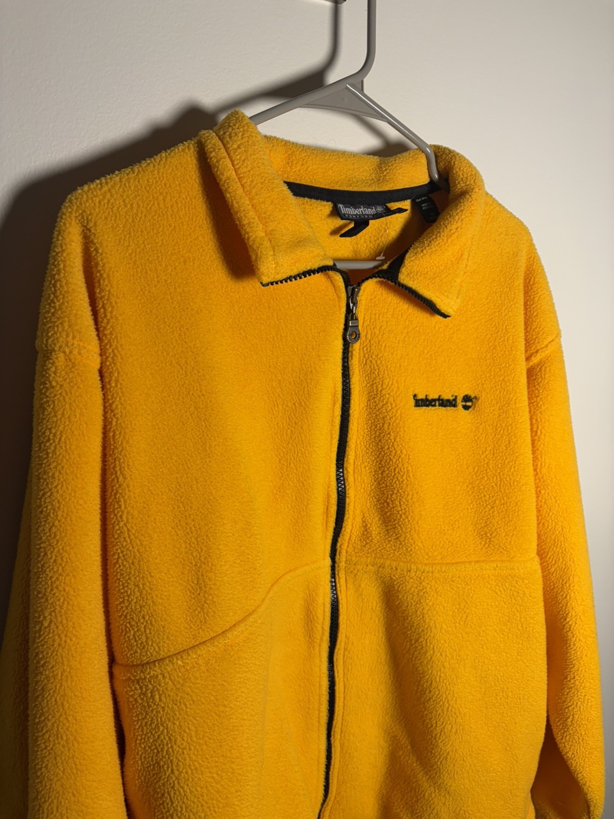Timberland Performance Yellow Full Zip Fleece Jac… - image 4